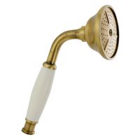 RICAMBI Ручной душ латунь, бел./бронза (ERMITAGE, DALLAS, OXFORD, REVIVAL, PRINCETON, PRINCETON+, A 30885 — фото 1, Лейки для душа