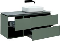 Товар: Тумба под раковину Allen Brau Infinity 120 1.21007.CGM R олива матовый - фото 3 Тумба под раковину Allen Brau Infinity 120 1.21007.CGM R олива матовый — фото 3, Тумбы под раковину