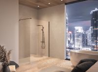 Товар: CALYPSO WO - 140 - BLACK PROFILE - TRANSPARENT арт-517600 - фото 1 CALYPSO WO - 140 - BLACK PROFILE - TRANSPARENT арт-517600 — фото 1, Душевые перегородки