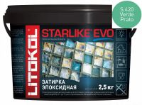Затирка эпоксидная Litokol STARLIKE EVO S.420 VERDE PRATO 485390003 — фото 1, Затирка для плитки