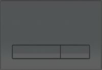 KK-POL 350/PWS/058-00-00 M16 Пластиковая панель смыва для инсталляции, цвет оружейная сталь — фото 1, Панели