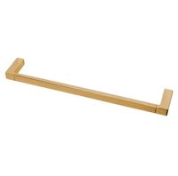 Полотенцедержатель COLOMBO DESIGN MINI Q B5009.OM широкий цвет золото матовое — фото 1, Полотенцедержатели