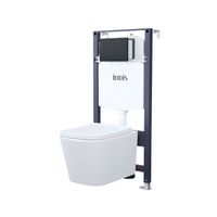 Товар: Комплект 3в1: подвесной унитаз, инсталляция и клавиша смыва IDDIS (BASBI02i73) - фото 1 Комплект 3в1: подвесной унитаз, инсталляция и клавиша смыва IDDIS (BASBI02i73) — фото 1, Комплекты унитаз + инсталляция