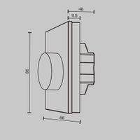 Роторная панель управления Lighting control 711025 — фото 2, Комплектующие для освещения