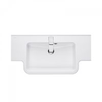 Раковина HOTEL B 81, белая 1A710231PI010 — фото 2, Раковины подвесные