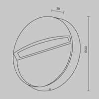 Подсветка для лестниц Outdoor O046SL-L3W3K — фото 3, Уличное освещение