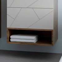 Товар: Ниша для тумбы Бриклаер КРИСТАЛЛ 60 см, дуб крафт табачный 4627125416859 - фото 1 Ниша для тумбы Бриклаер КРИСТАЛЛ 60 см, дуб крафт табачный 4627125416859 — фото 1, Тумбы с раковиной