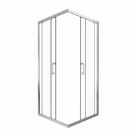 ДШ Фикс-Хром 90*90, квадрат (2 места) арт-Щ0000067439 — фото 7, Квадратные душевые уголки