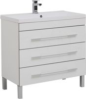 Тумба под раковину Aquanet Верона 90 белый (напольная 3 ящика) арт-00178470 — фото 1, Тумбы под раковину