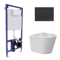 Товар: Комплект BERGES: инсталляция NOVUM кнопка O5 Soft Touch черная, унитаз VITA Rimless 49 см, сиденье дюропласт микролифт, быстросъём арт-043378 - фото 8 Комплект BERGES: инсталляция NOVUM кнопка O5 Soft Touch черная, унитаз VITA Rimless 49 см, сиденье дюропласт микролифт, быстросъём арт-043378 — фото 8, Комплекты унитаз + инсталляция