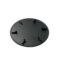 Декоративная крышка Milacio MCU.004.MB, чёрный — фото 2, Прочие комплектующие для слива и канализации