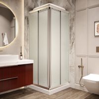 Ограждение VIVA90B N душевое Ceruttispa без поддона (90x90x195) — фото 60, Прямоугольные душевые уголки