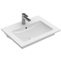 Товар: Раковина, Villeroy&Boch, Venticello, ширина, мм-650, глубина, мм-500, отверстия для смесителя-одно, перелив-есть, декор-без декора, материал-керамика, грязеотталкивающее покрытие-CeramicPlus, цвет-альпийский белый арт-412465R1 - фото 1 Раковина, Villeroy&Boch, Venticello, ширина, мм-650, глубина, мм-500, отверстия для смесителя-одно, перелив-есть, декор-без декора, материал-керамика, грязеотталкивающее покрытие-CeramicPlus, цвет-альпийский белый арт-412465R1 — фото 1, Раковины встраиваемые сверху