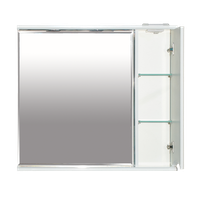 Зеркальный шкаф арт-П-Элв-01085-011П — фото 1, Зеркальные шкафы в ванную