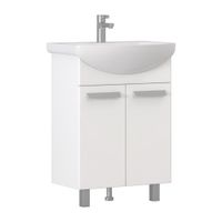 Тумба под раковину VIGO Hoska 60 напольная белый арт-231 — фото 7, Тумбы под раковину