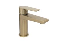 Смеситель для раковины Кламар S3011 однорычажный, матовое золото арт-SP-00001954 — фото 1, Смесители для раковины