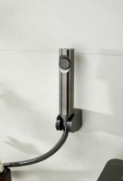 Смеситель для раковины с гигиеническим душем BELZ, оружейная сталь, арт-B12713-3 — фото 7, Смесители для раковины