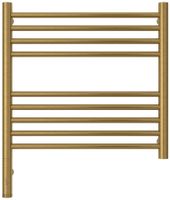 Полотенцесушитель электрический Сунержа Богема 3.1 прямая 500х500 МЭМ левый Состаренная латунь арт-051-6004-5050 — фото 1, Электрические полотенцесушители