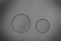 KK-POL SPP/112/WS/K M11 Пластиковая панель смыва для инсталляции, цвет оружейная сталь — фото 1, Панели