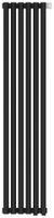 Отопительный радиатор Сунержа Эстет-00 EU50 1200х270 6 секций Тёмный титан муар арт-15-0322-1206 — фото 5, Радиаторы отопления