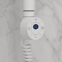 Полотенцесушитель электрический Стилье Формат 22 600х500 правый Матовый белый арт-30522-6050 — фото 2, Электрические полотенцесушители