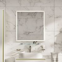 Зеркало Allen Brau Activity 90 1.340028.CGM олива матовый — фото 4, Зеркала в ванную комнату