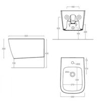 Товар: Биде Artceram A16 подвесной с одним отверстием цвет green salvia арт-ASB001 44 00 - фото 2 Биде Artceram A16 подвесной с одним отверстием цвет green salvia арт-ASB001 44 00 — фото 2, Биде подвесные