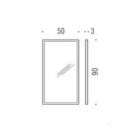 Товар: Зеркало COLOMBO DESIGN FASHION MIRRORS B2043 настенное в раме цвет полированная н/сталь - фото 2 Зеркало COLOMBO DESIGN FASHION MIRRORS B2043 настенное в раме цвет полированная н/сталь — фото 2, Зеркала в ванную комнату