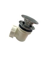 Товар: Сифон для душ.поддона 1 1/2**50/60 хром, клик-клак (Е410CL) (Е450CL) арт-Щ0000012875 - фото 1 Сифон для душ.поддона 1 1/2**50/60 хром, клик-клак (Е410CL) (Е450CL) арт-Щ0000012875 — фото 1, Сифоны для поддонов