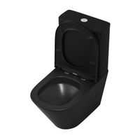 Товар: Унитаз напольный Grossman (670*380*850) безободковый,черный матовый с тонкой крышкой, микролифт,смыв торнадо,2 места арт-GR-4449BMSQ - фото 2 Унитаз напольный Grossman (670*380*850) безободковый,черный матовый с тонкой крышкой, микролифт,смыв торнадо,2 места арт-GR-4449BMSQ — фото 2, Напольные унитазы