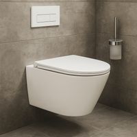 Товар: Унитаз подвесной Azario LANDER 345х490х350 безободковый, смыв "Скрытое Торнадо", с быстросъемным сиденьем "Микролифт" арт-AZ-2802E - фото 14 Унитаз подвесной Azario LANDER 345х490х350 безободковый, смыв "Скрытое Торнадо", с быстросъемным сиденьем "Микролифт" арт-AZ-2802E — фото 14, Подвесные унитазы