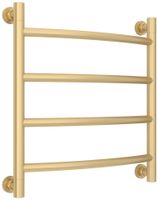 Полотенцесушитель водяной Сунержа Галант+ 500х500 Матовая шампань арт-022-0200-5050 — фото 4, Водяные полотенцесушители