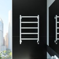 Полотенцесушитель электрический Grota Soffi K 530х800 белый Soffi K 530х800 RAL9016 EL — фото 3, Электрические полотенцесушители