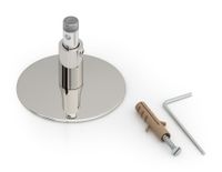 Полотенцесушитель водяной Стилье Дуэт 320х650 резьба-сгон 1" Без покрытия арт-00010-3265 — фото 3, Водяные полотенцесушители