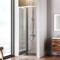 Товар: Gem дверь душевая распашн 80x195,серебро, стекло прозрачн арт-W90G-80-1P-MT - фото 1 Gem дверь душевая распашн 80x195,серебро, стекло прозрачн арт-W90G-80-1P-MT — фото 1, Распашные душевые двери