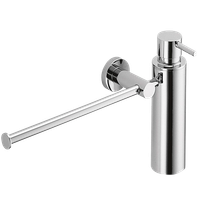 Полотенцедержатель с дозатором COLOMBO DESIGN PLUS настенный цвет хром арт-W4975 — фото 3, Дозаторы