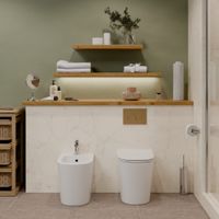 Биде IBERICA BLANCA BURGOS BIDE глянцевый белый (IB.BRA.B32) — фото 4, Биде напольные