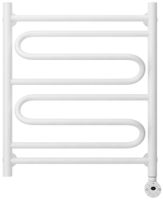 Полотенцесушитель электрический Стилье Формат 22 600х500 правый Матовый белый арт-30522-6050 — фото 1, Электрические полотенцесушители