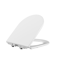 Сиденье BERNINA, BERNINA F дюропласт с микролифтом и креплениями Ceruttispa CT7586 — фото 1, Сиденья для унитаза