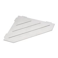 CYTRO Душевая полочка сталь шлифованная BEMETA арт-101302445 — фото 1, Полки для ванной и душа