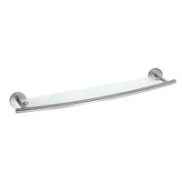 ALFA Полочка стеклянная 620 мм хром BEMETA арт-102402243 — фото 1, Полки для ванной и душа