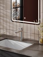 Agger Sweet смеситель для раковины однорычажный, сатин матовый арт-A2702122 — фото 3, Смесители для раковины