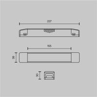 Источник напряжения Technical арт-TRA160DR-150W-S — фото 2, Комплектующие для освещения
