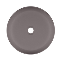 Раковина Scarabeo GLAM накладная без перелива без отверстий цвет песочный матовый арт-1807 52 — фото 1, Раковины накладные