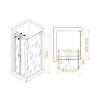 Товар: Душевой уголок RGW PA-144 (PA-104+Z-050-2+O-104) 700x900 060814479-011 - фото 1 Душевой уголок RGW PA-144 (PA-104+Z-050-2+O-104) 700x900 060814479-011 — фото 1, Душевые уголки