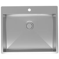 Кухонная мойка Reflexion Iseo полированная сталь арт-RX2260SS — фото 1, Кухонные мойки