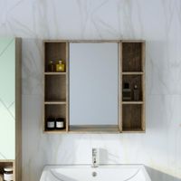 Товар: Шкаф навесной открытый Бриклаер КРИСТАЛЛ 20 см, дуб гранж песочный 4627125417122 - фото 4 Шкаф навесной открытый Бриклаер КРИСТАЛЛ 20 см, дуб гранж песочный 4627125417122 — фото 4, Шкафы для ванной