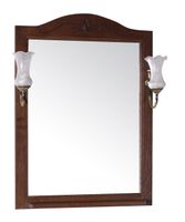 Комплект мебели для ванной Салерно 65 (Белый Патина Серебро) арт-969501 — фото 4, Комплекты мебели для ванной