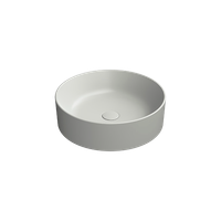 Товар: раковина накладная KUBE X Ø45 серый матовый арт-942717 - фото 2 раковина накладная KUBE X Ø45 серый матовый арт-942717 — фото 2, Раковины накладные