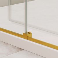 Душевой уголок RGW SV-42G 90x100, прямоугольный, профиль золотой, стекло прозрачное/6 мм, арт-32324290-16 — фото 5, Прямоугольные душевые уголки